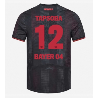 Billige Fotballdrakt Bayer Leverkusen Edmond Tapsoba #12 Replika Hjemmedrakt 2025-26 Kortermet